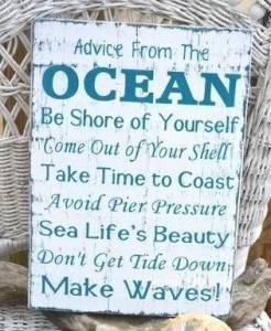 Advice From the Ocean | Karen McFarland